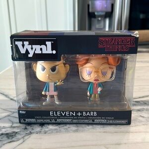 "New" Funko VYNL Netflix Eleven + Barb Stranger Things Twin Pack